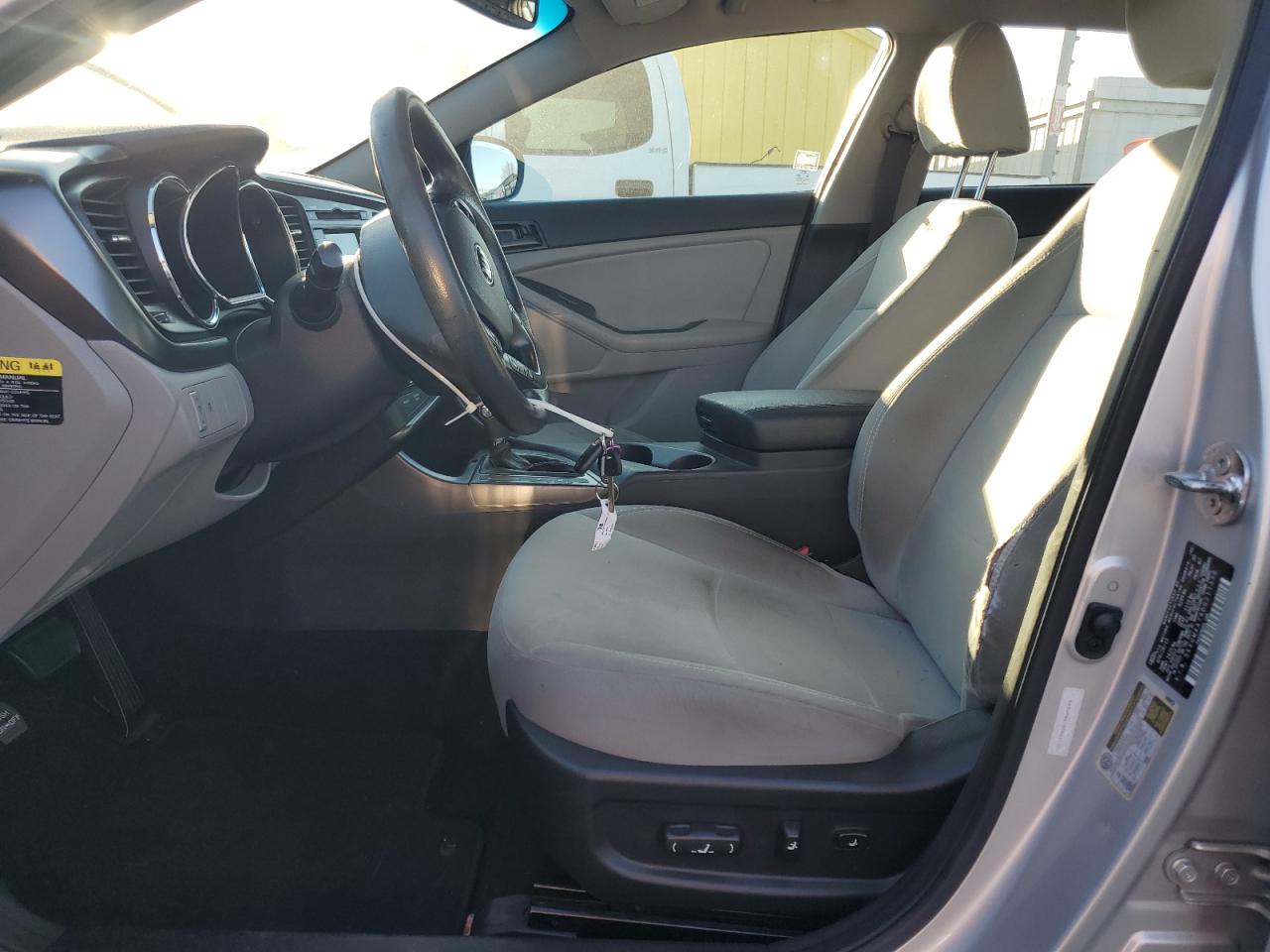 2013 KIA Optima VIN 5XXGM4A74DG211356 Copart auction photo, rear end damage thumbnail 7