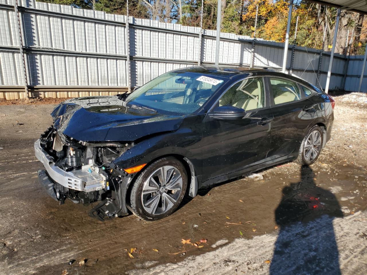 2018 Honda Civic VIN JHMFC1F34JX024141