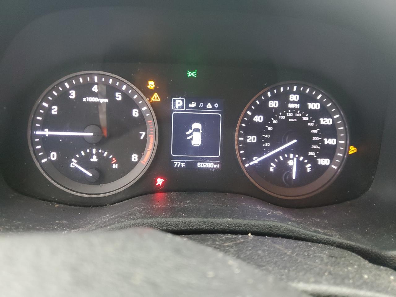 2017 Hyundai Tucson VIN KM8J33A24HU530307 Copart auction photo, water/flood damage thumbnail 9
