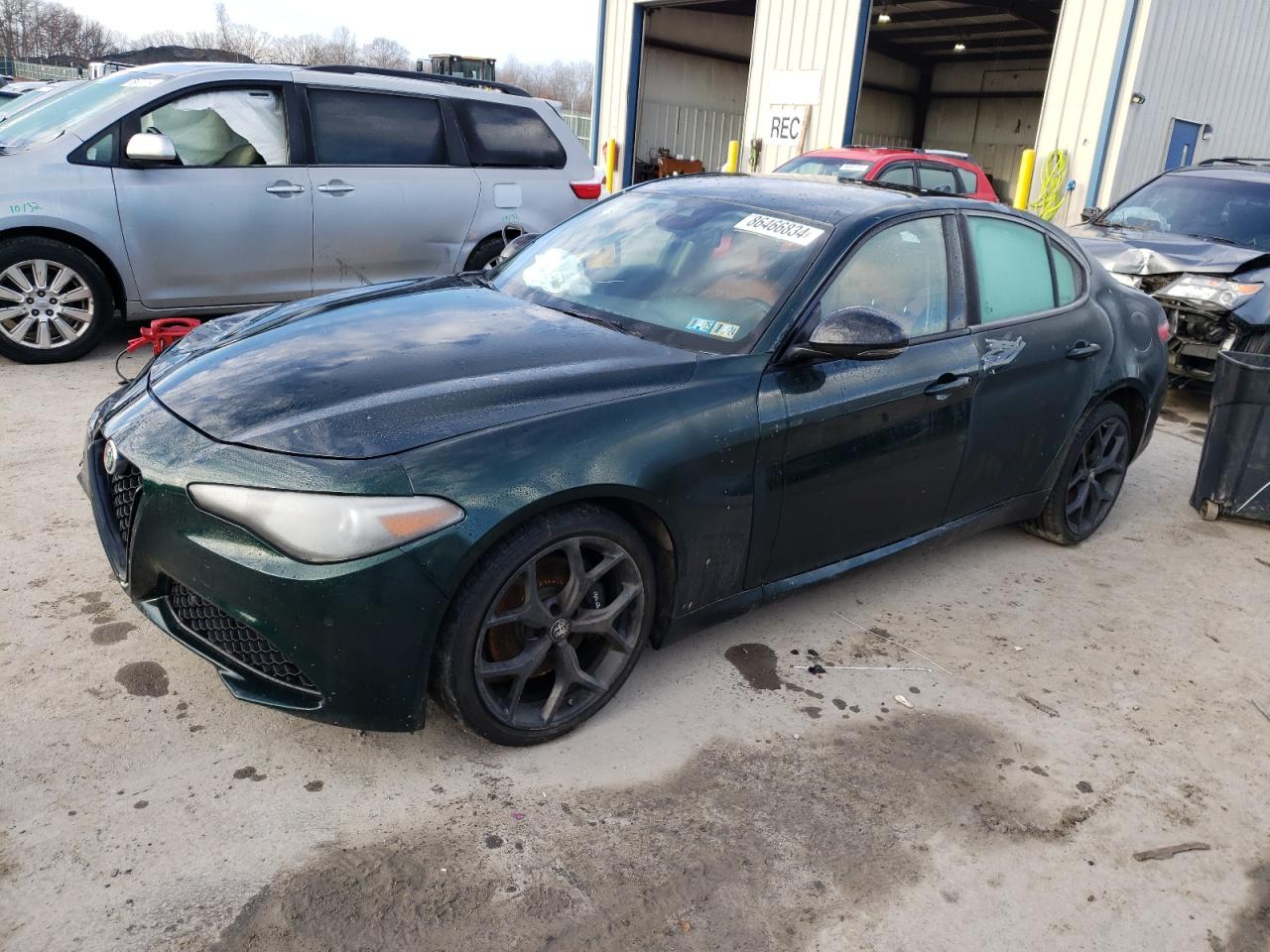 2020 Alfa Romeo Giulia VIN ZARFANBN2L7629435