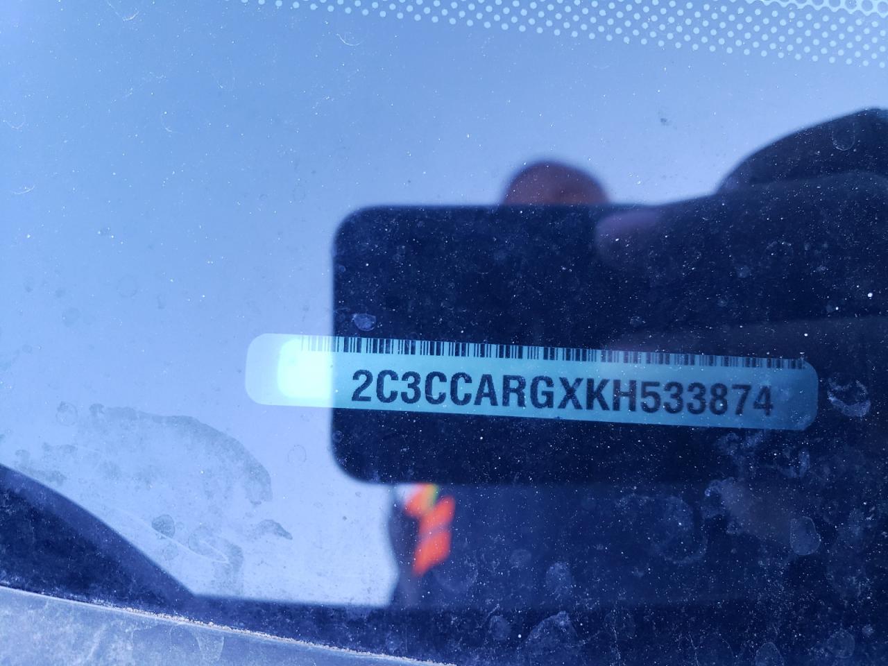2019 Chrysler 300 VIN 2C3CCARGXKH533874 Copart auction photo, side damage thumbnail 14