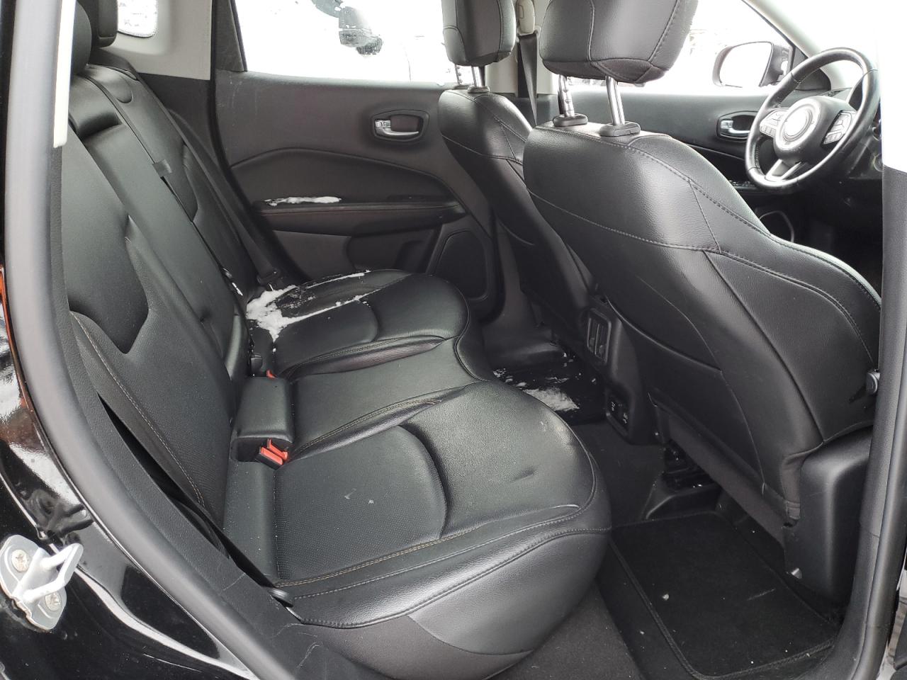 2021 Jeep Compass VIN 3C4NJDCB9MT517345 Copart auction photo, front end / side damage thumbnail 11