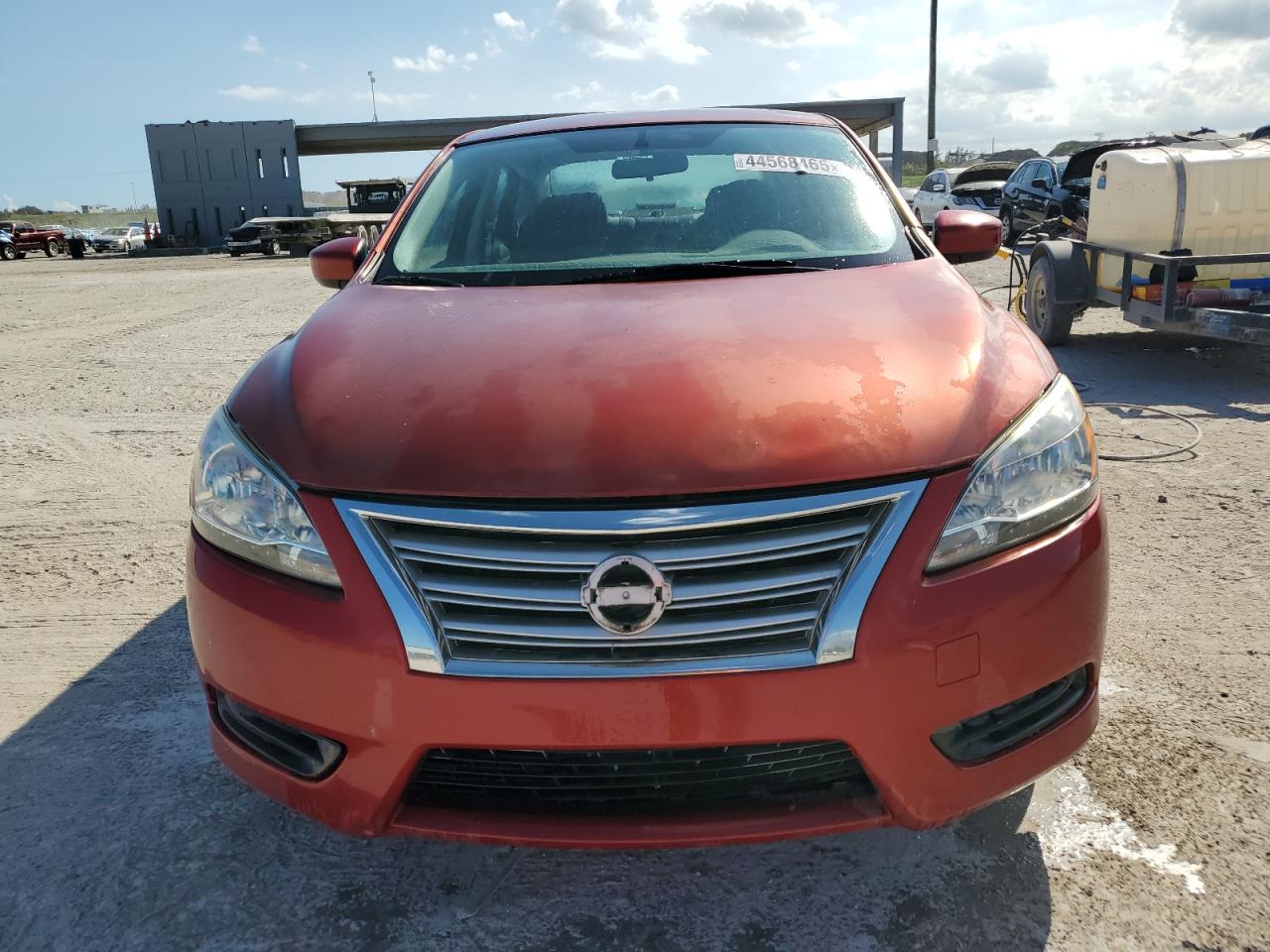 2014 Nissan Sentra VIN 3N1AB7AP7EY327370 Copart auction photo, minor dent/scratches damage thumbnail 5