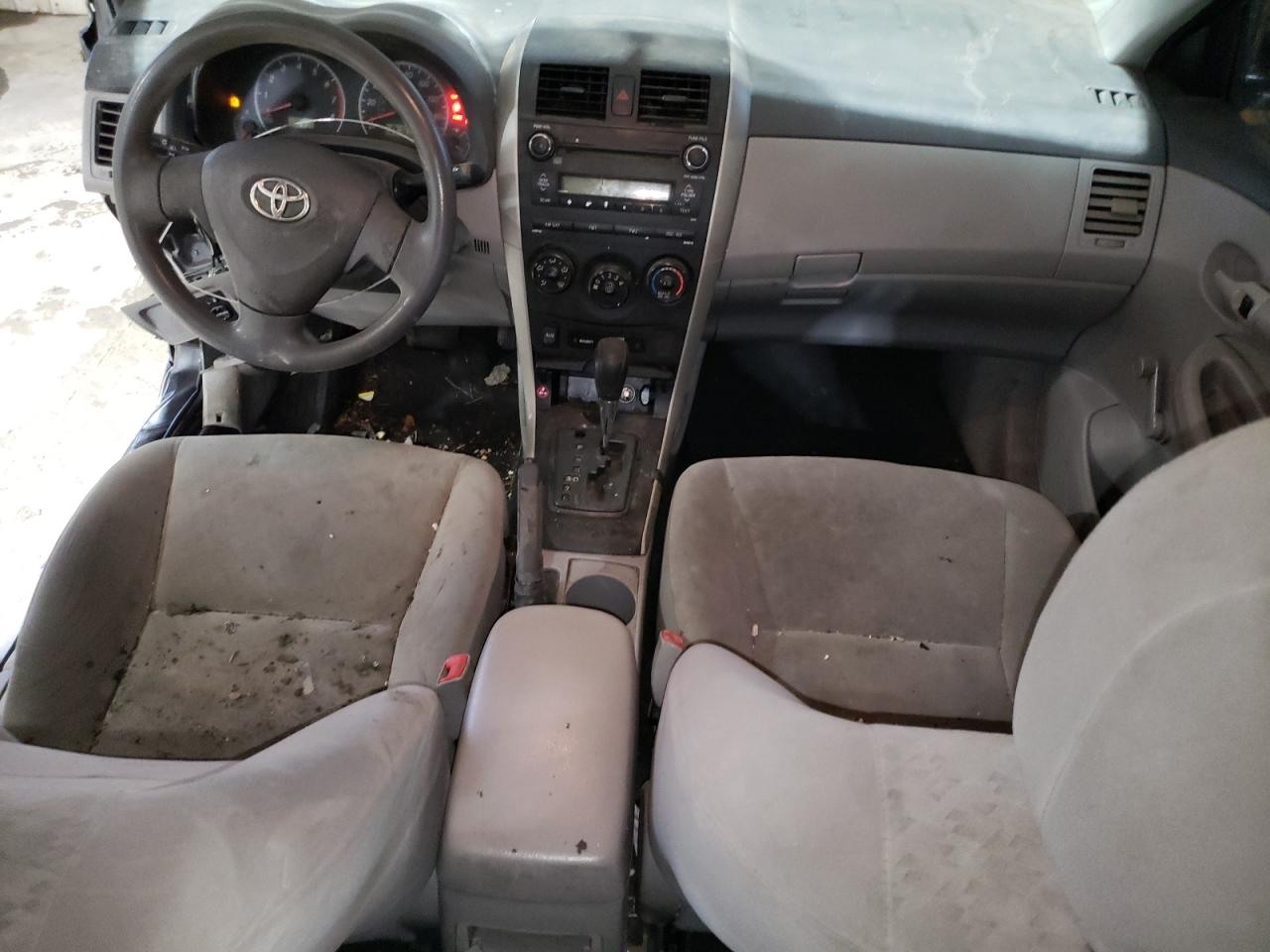 2010 Toyota Corolla VIN 1NXBU4EE6AZ177019 Copart auction photo, side / front end damage thumbnail 8