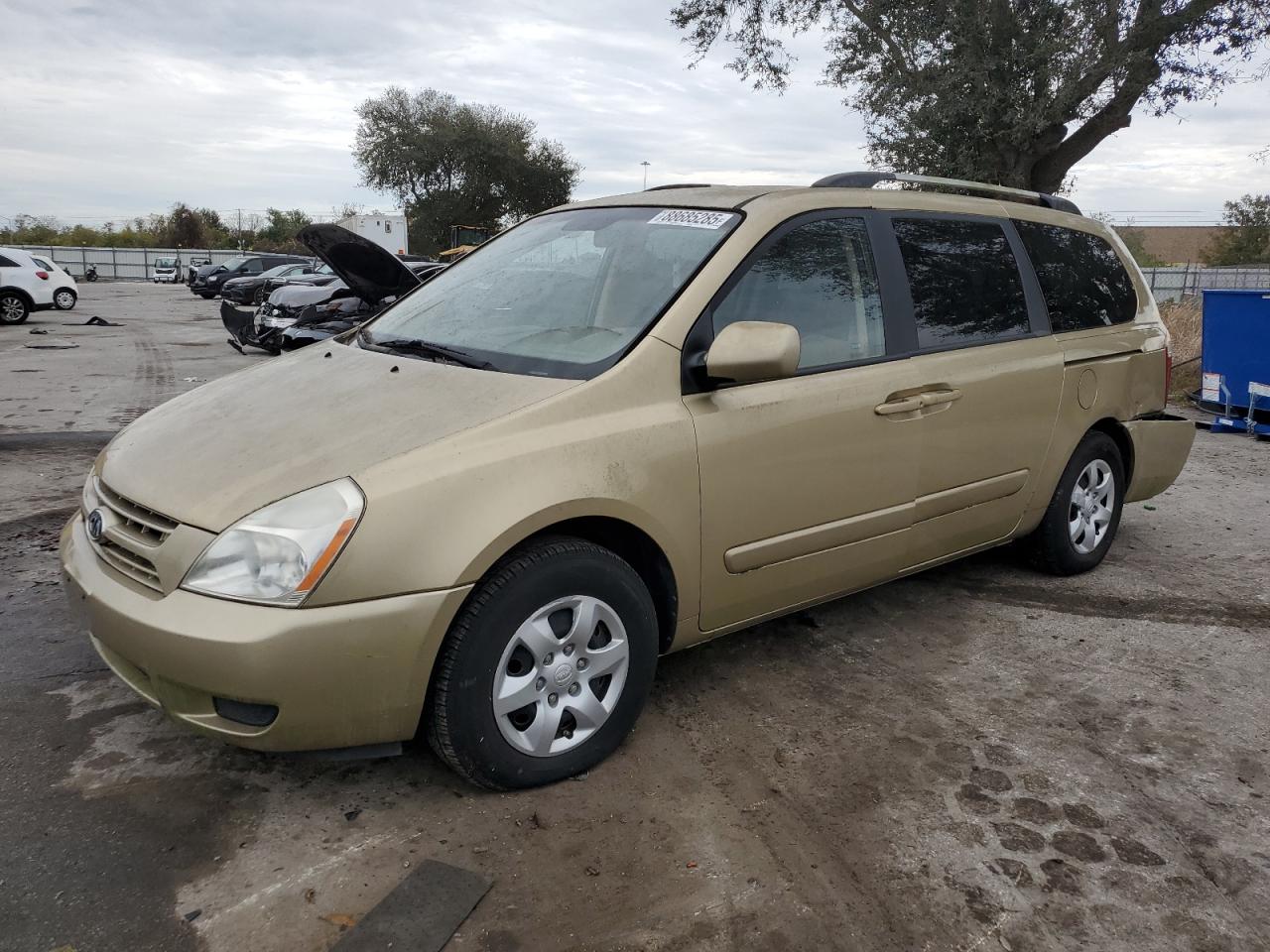 2010 KIA Sedona VIN KNDMG4C32A6358208