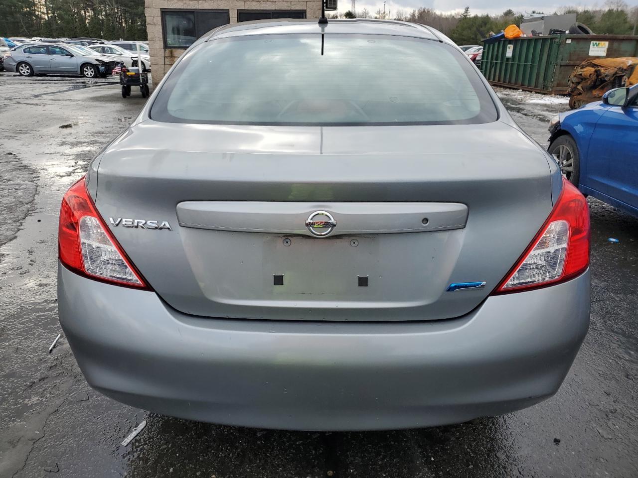 2012 Nissan Versa VIN 3N1CN7AP6CL819754 Copart auction photo, side / minor dent/scratches damage thumbnail 6