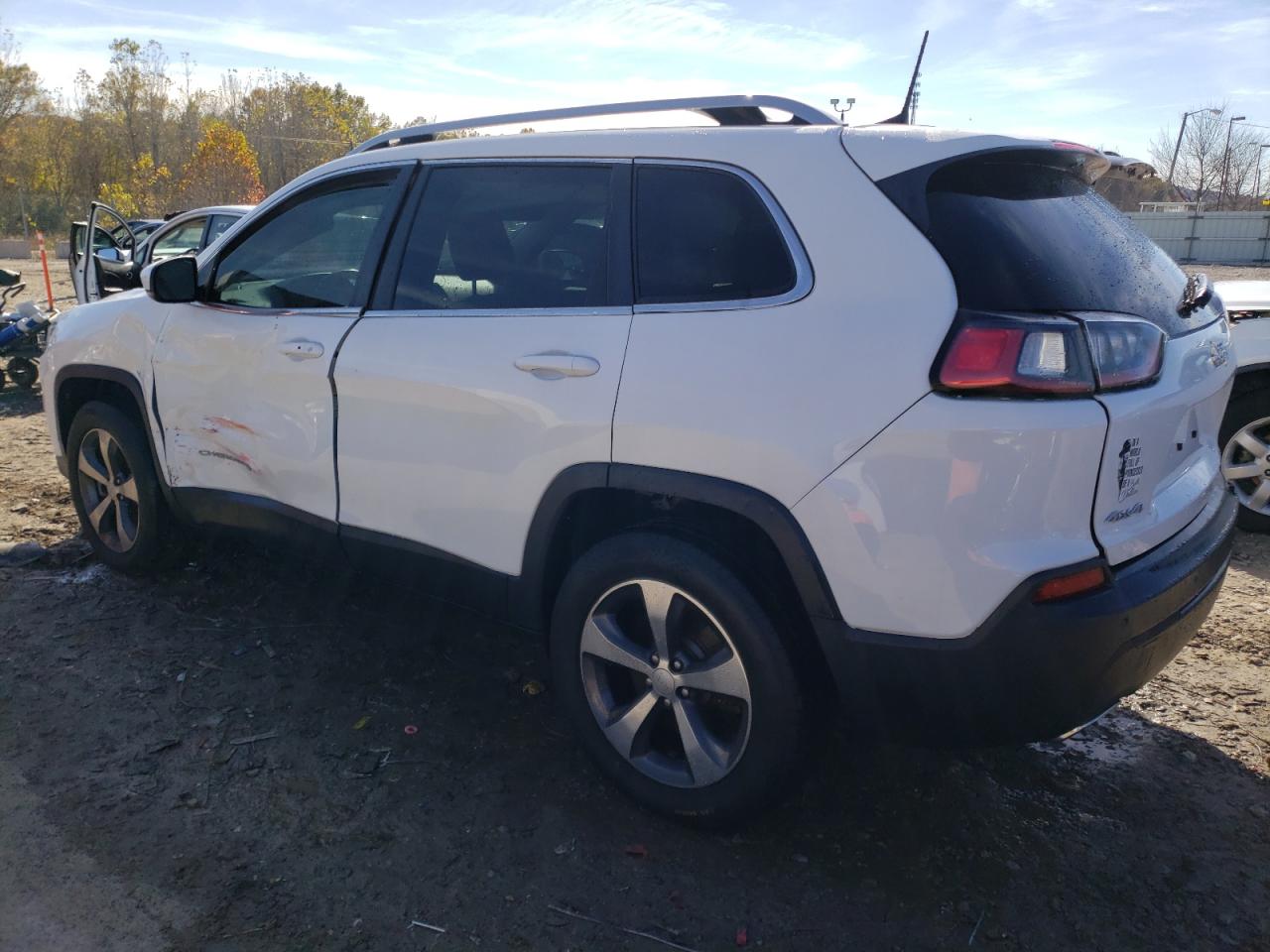 2019 Jeep Grand Cherokee VIN 1C4PJMDX0KD283229 Copart auction photo, side damage thumbnail 2