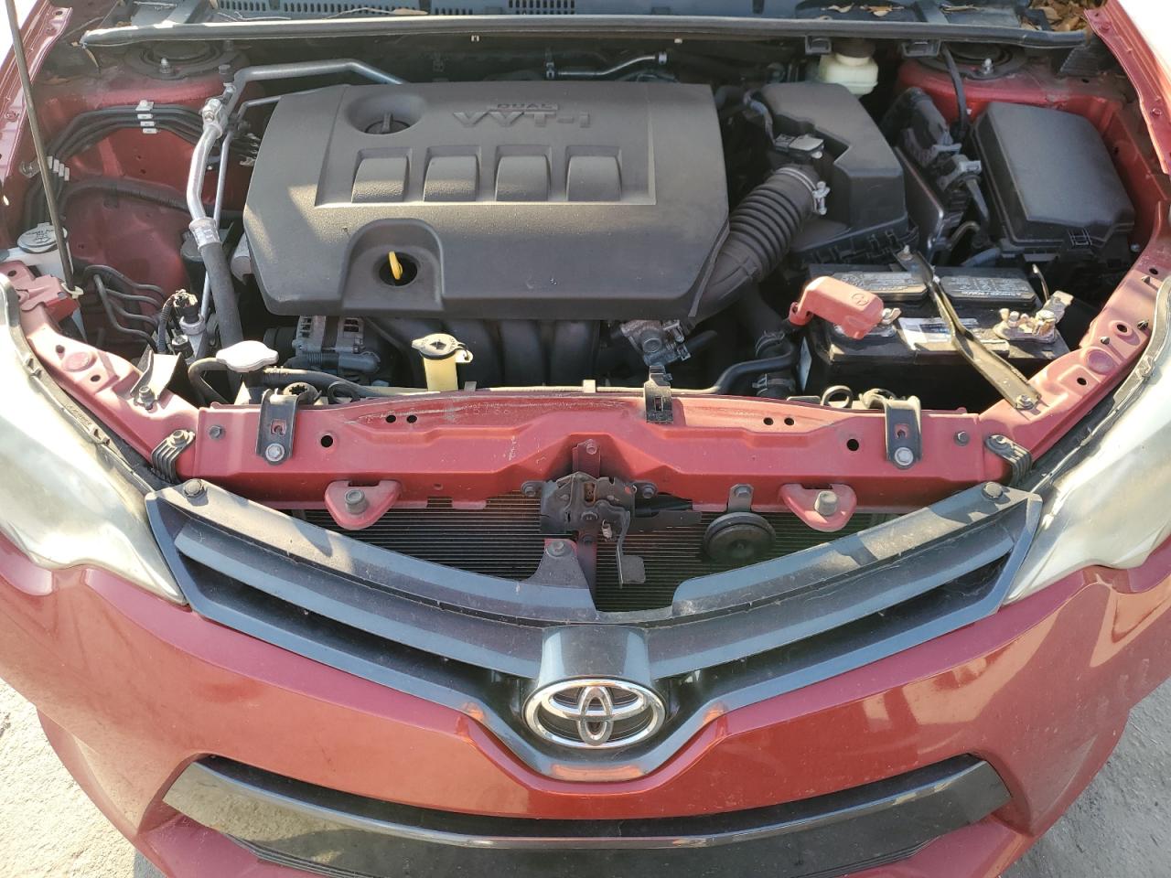 2016 Toyota Corolla VIN 5YFBURHEXGP490612 Copart auction photo, all over damage thumbnail 11