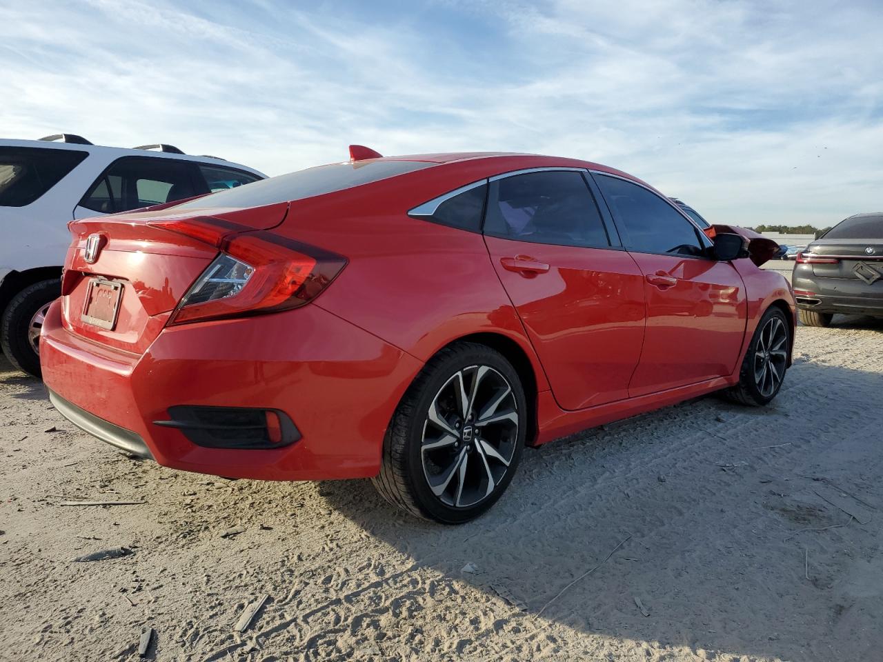 2017 Honda Civic VIN 2HGFC2F7XHH552857 Copart auction photo, front end damage thumbnail 3