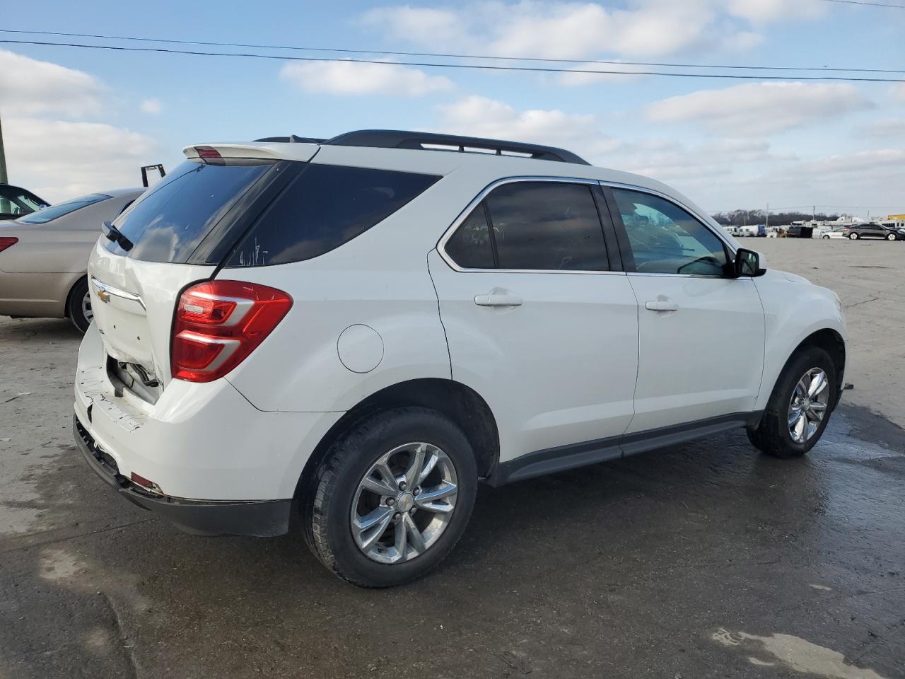 2016 Chevrolet Equinox VIN 2GNALCEK7G1131827 Copart auction photo, rear end / top/roof damage thumbnail 3