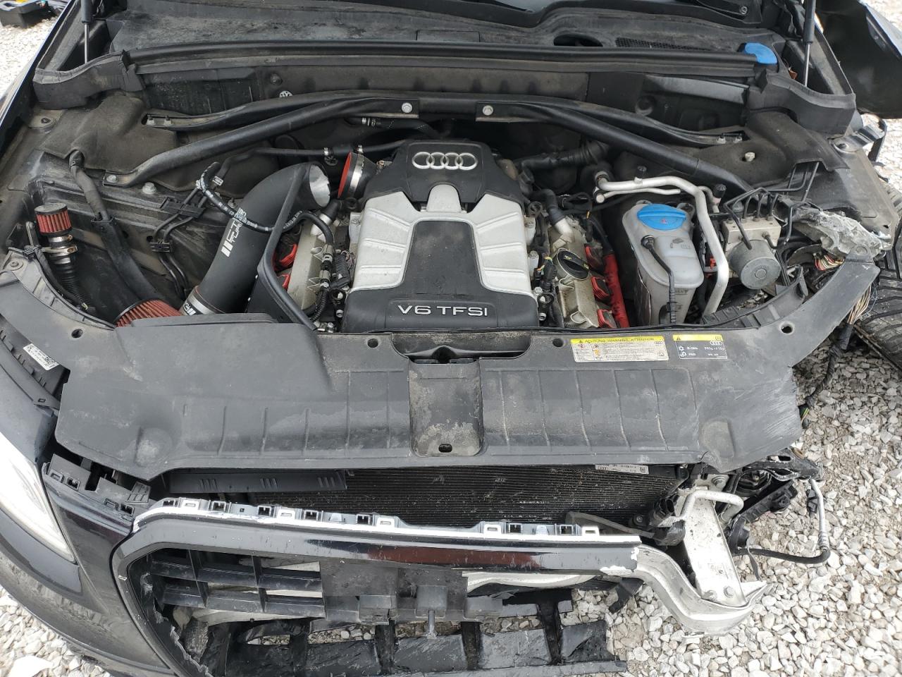 2017 Audi SQ5 VIN WA1CCAFPXHA005026 Copart auction photo, front end / side damage thumbnail 14
