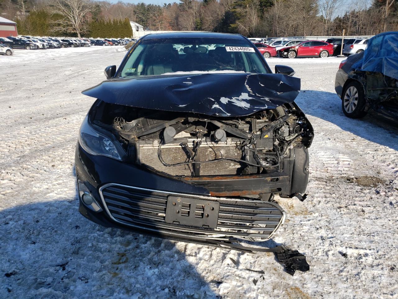 2014 Toyota Avalon VIN 4T1BK1EB0EU093570 Copart auction photo, front end / side damage thumbnail 5