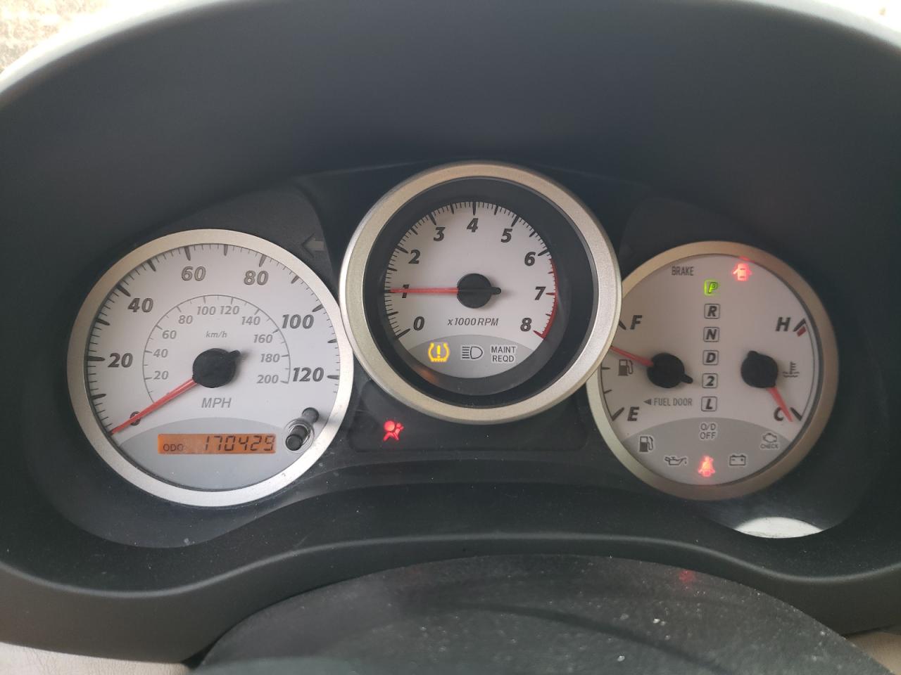 2005 Toyota RAV 4 VIN JTEGD20V650084533 Copart auction photo, front end damage thumbnail 9