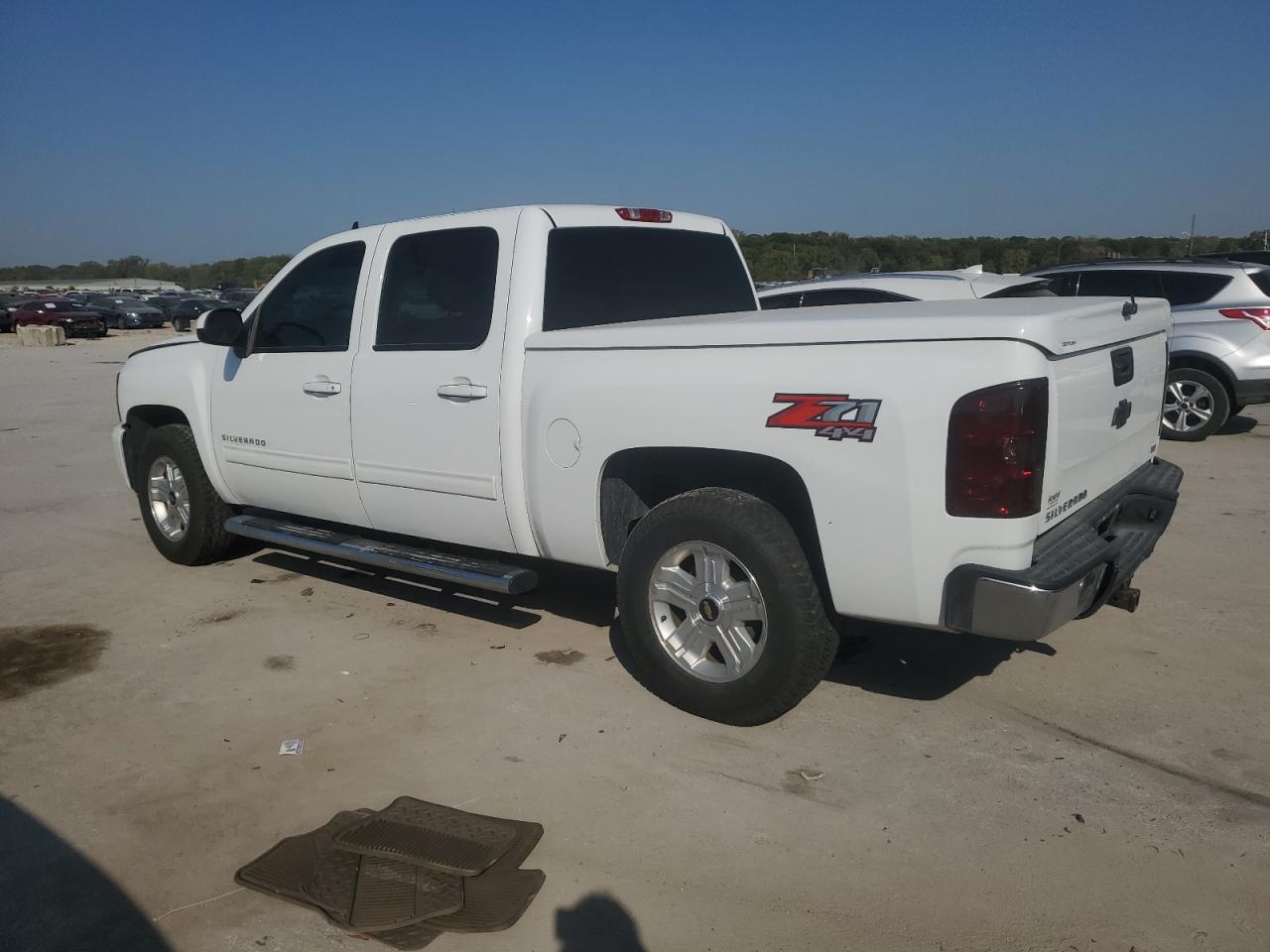 2013 Chevrolet Silverado VIN 3GCPKTE75DG298255 Copart auction photo, front end / side damage thumbnail 2