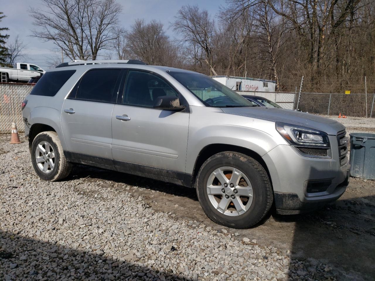 2016 GMC Acadia VIN 1GKKRNED6GJ155653 Copart auction photo, rear end damage thumbnail 4