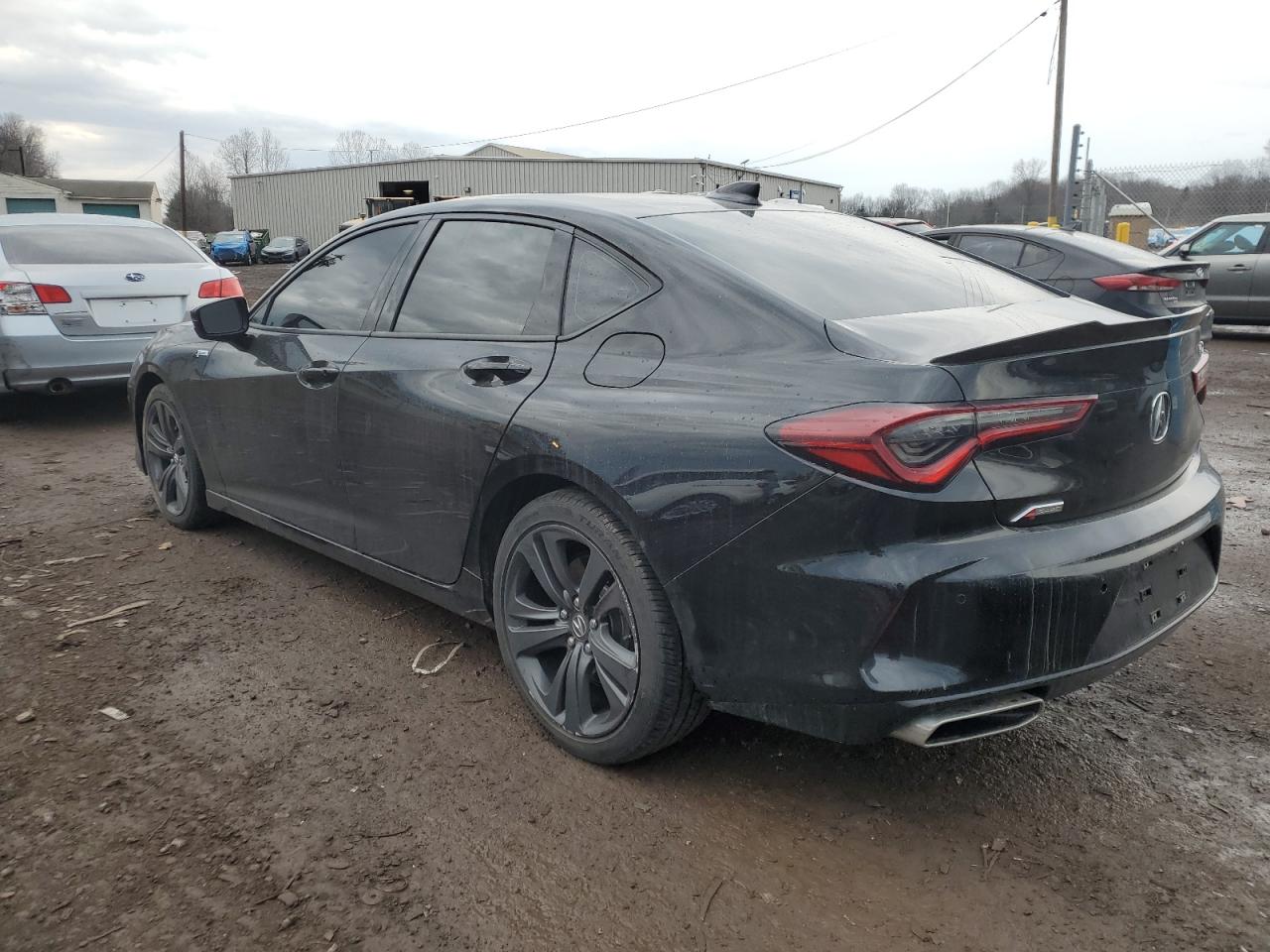 2021 Acura TLX VIN 19UUB5F52MA009957 Copart auction photo, vandalism / minor dent/scratches damage thumbnail 2