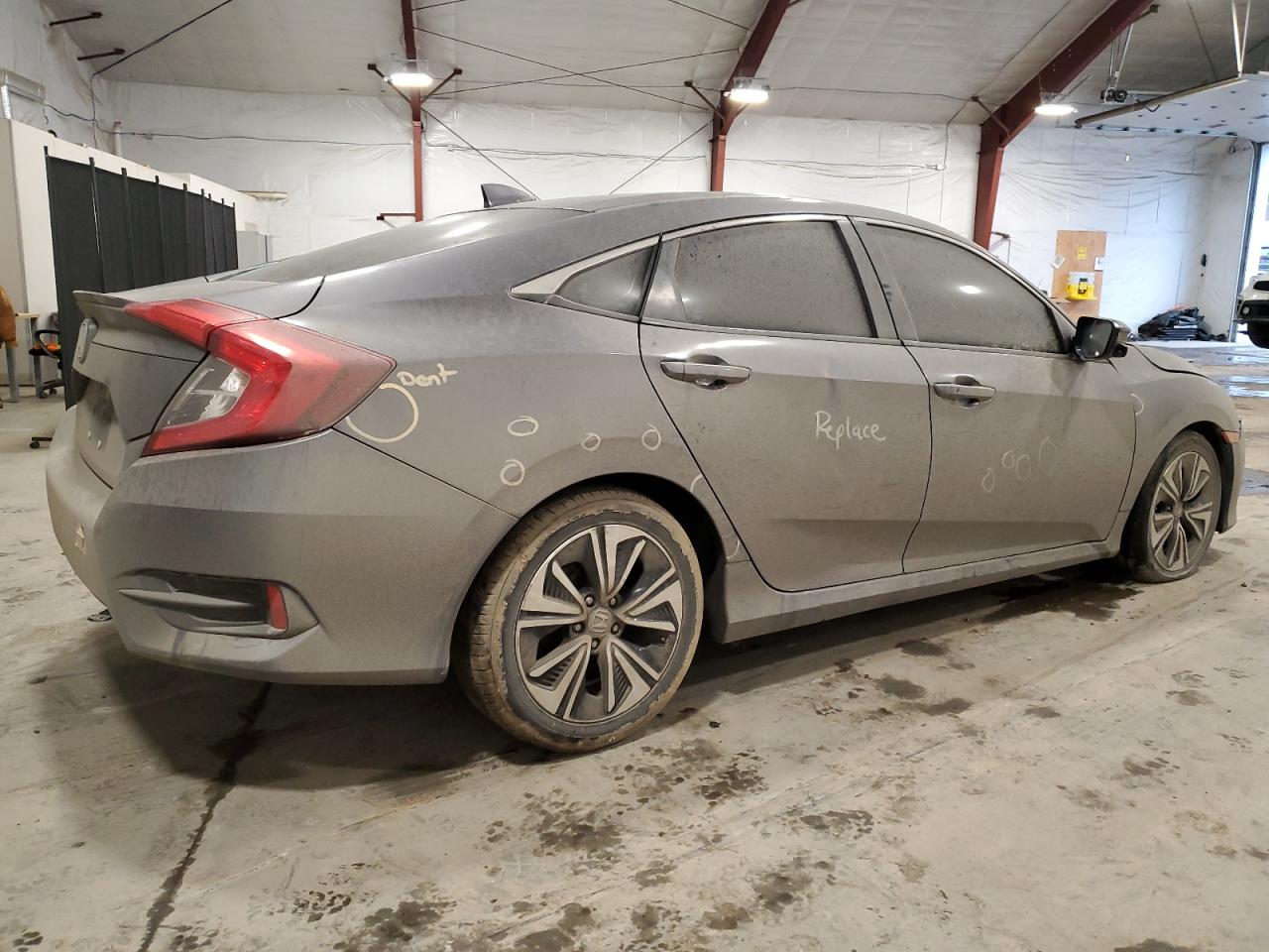 2016 Honda Civic VIN 2HGFC1F30GH642850 Copart auction photo, front end / minor dent/scratches damage thumbnail 3