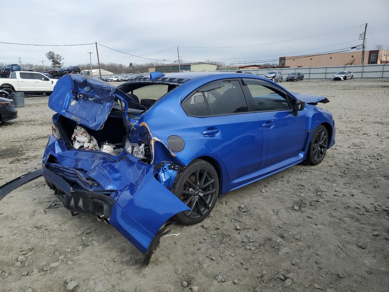 2019 Subaru WRX VIN JF1VA1A64K9801420 Copart auction photo, front end / rear end damage thumbnail 3