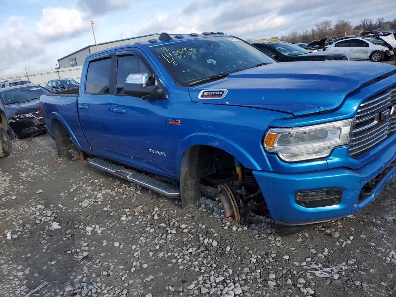2020 RAM 2500 VIN 3C6UR5FJ7LG174028 Copart auction photo, all over damage thumbnail 4