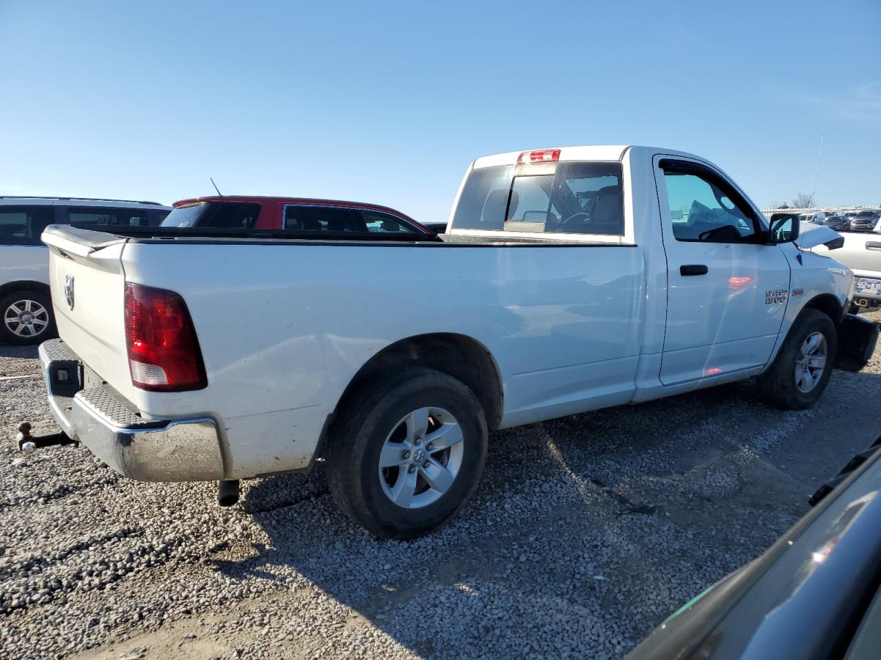 2018 RAM 1500 VIN 3C6JR6DT9JG129506 Copart auction photo, front end damage thumbnail 3