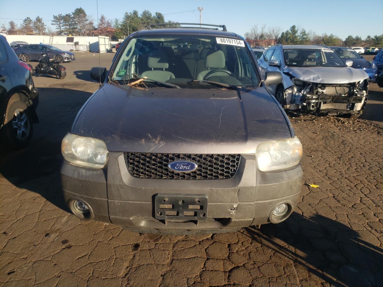 2006 Ford Escape VIN 1FMYU93146KD25405 Copart auction photo, front end damage thumbnail 5