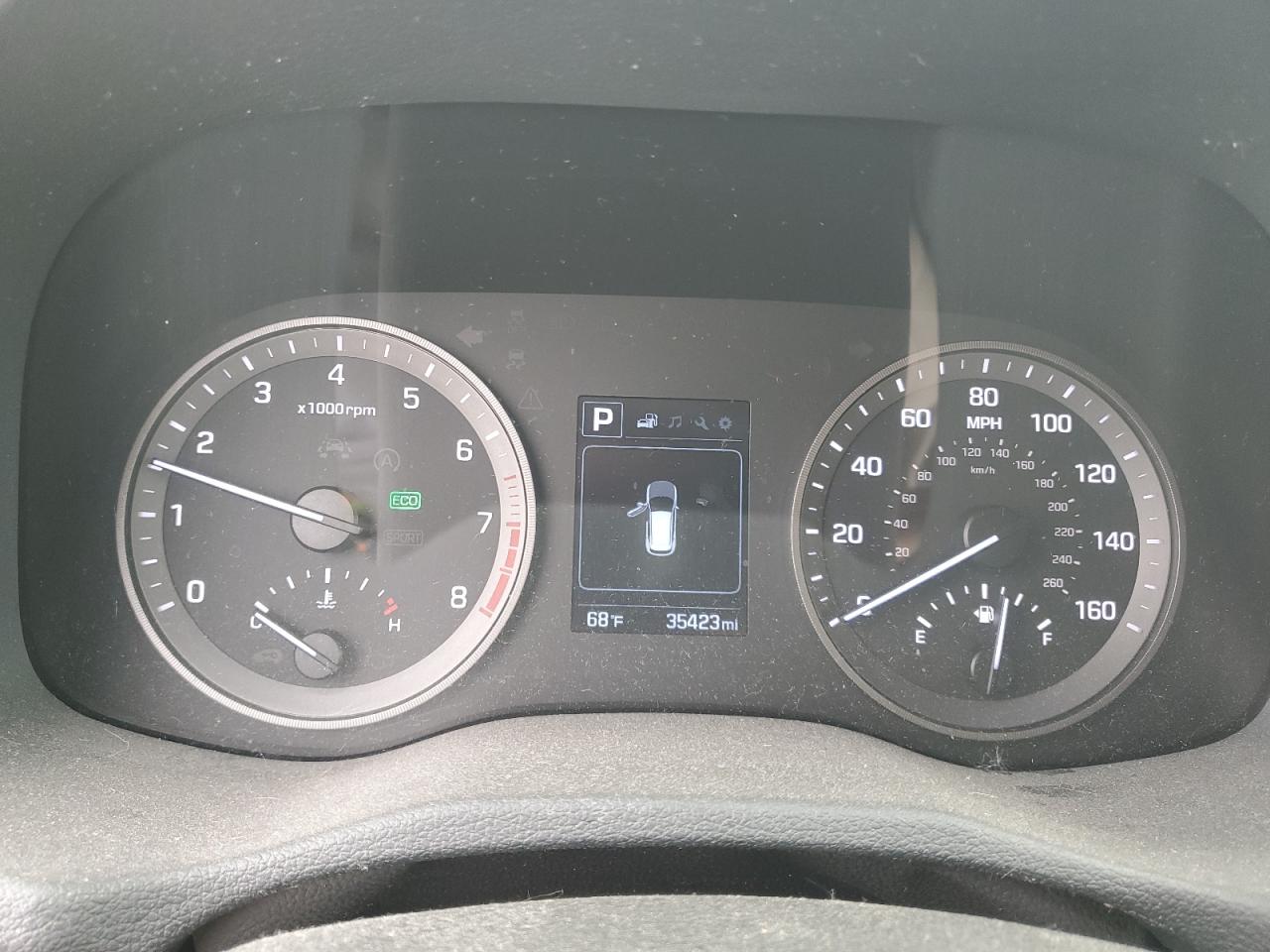 2017 Hyundai Tucson VIN KM8J3CA42HU545471 Copart auction photo, vandalism damage thumbnail 9