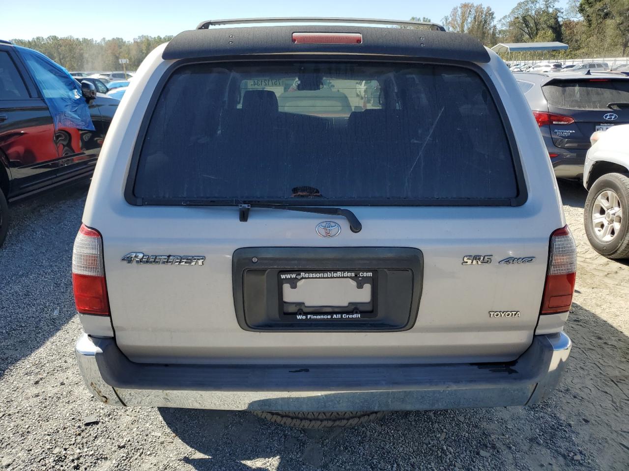 2000 Toyota 4Runner VIN JT3HN86R0Y0295559 Copart auction photo, front end damage thumbnail 6