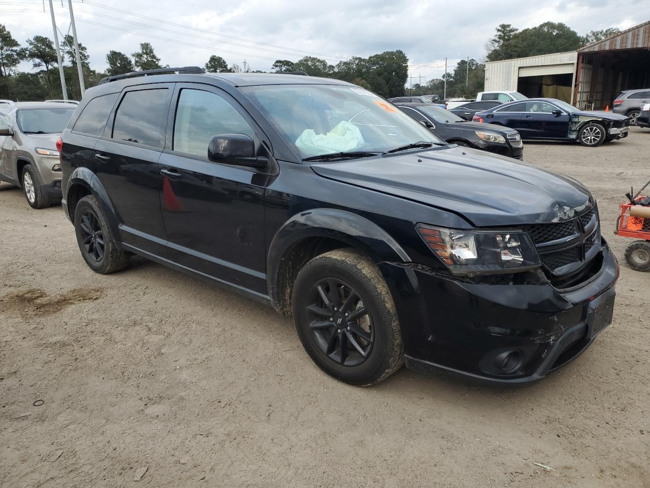 2019 Dodge Journey VIN 3C4PDCBG1KT861076 Copart auction photo, frame damage / front end damage thumbnail 4