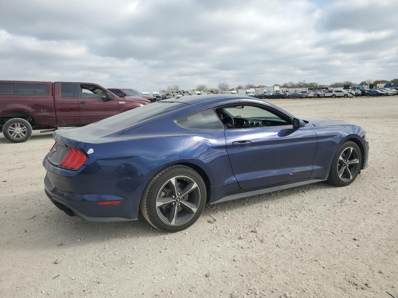 2019 Ford Mustang VIN 1FA6P8TH2K5157742 Copart auction photo, front end damage thumbnail 3