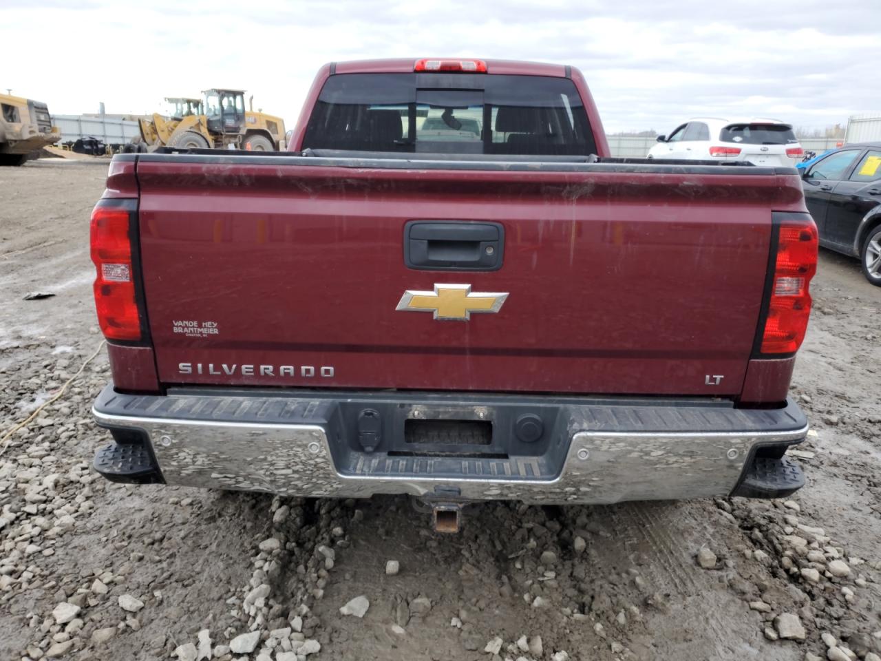 2014 Chevrolet Silverado VIN 3GCUKRECXEG272836 Copart auction photo, water/flood / front end damage thumbnail 6