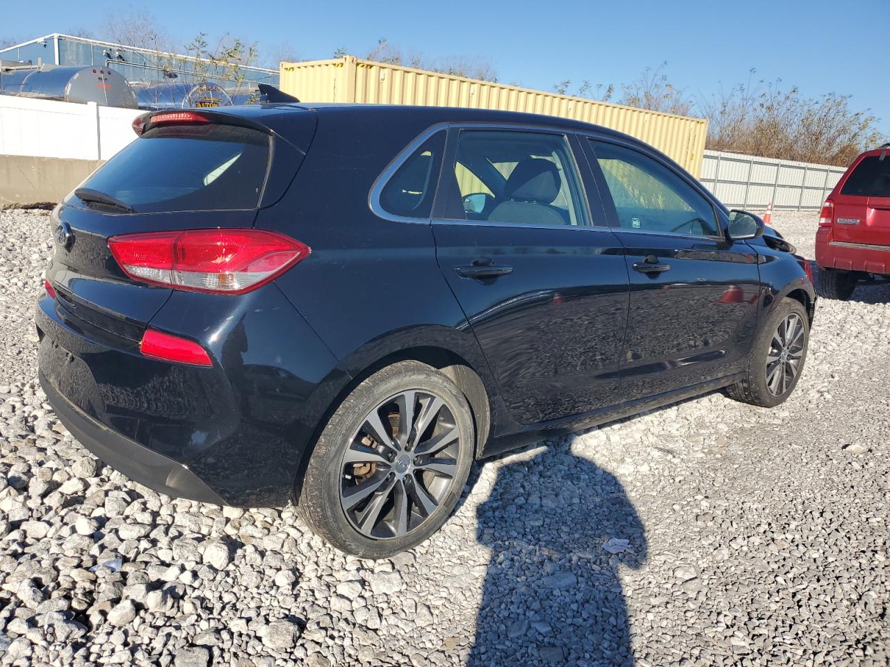 2020 Hyundai Elantra VIN KMHH35LEXLU146039 Copart auction photo, front end / side damage thumbnail 3