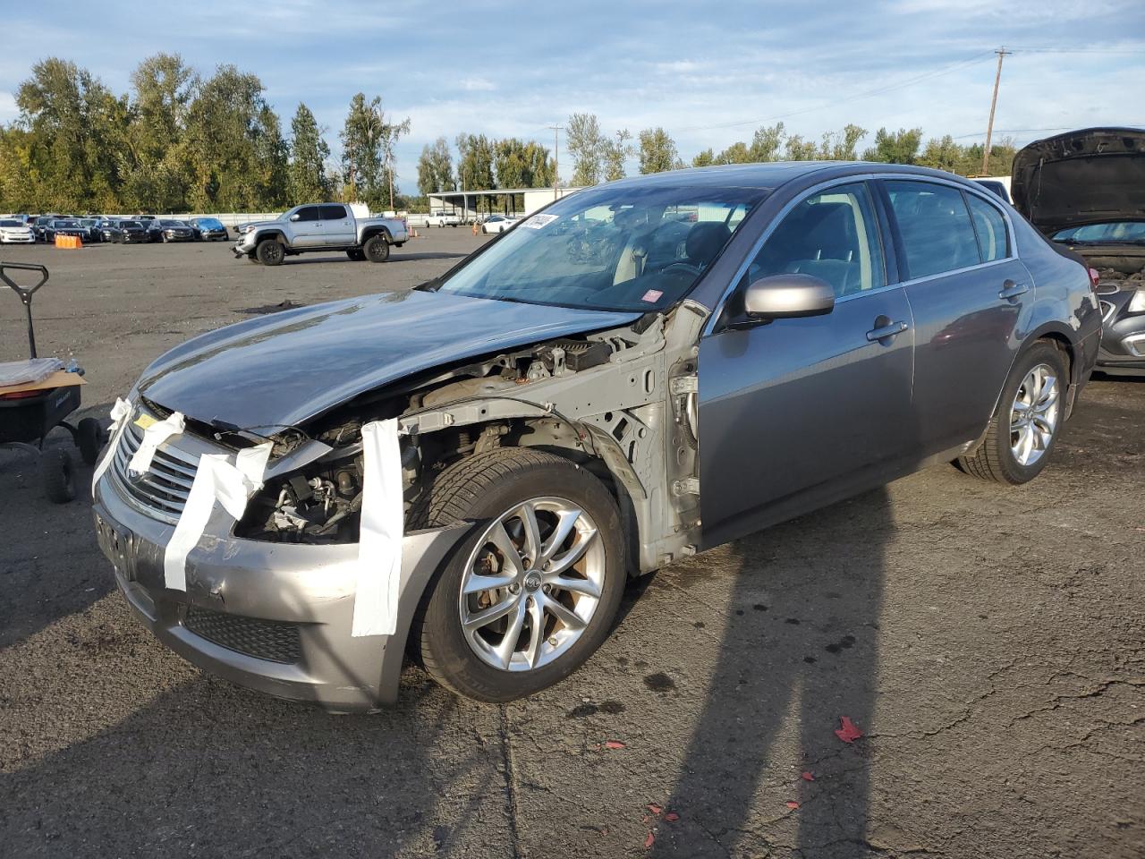 2007 Infiniti G VIN JNKBV61F47M813911
