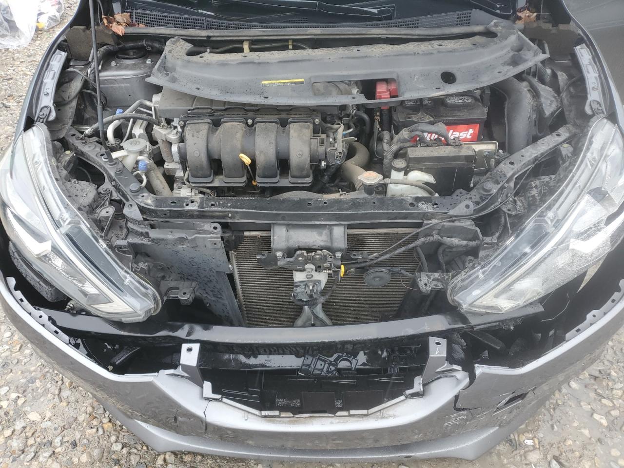2019 Nissan Sentra VIN 3N1AB7AP0KY268478 Copart auction photo, front end damage thumbnail 11