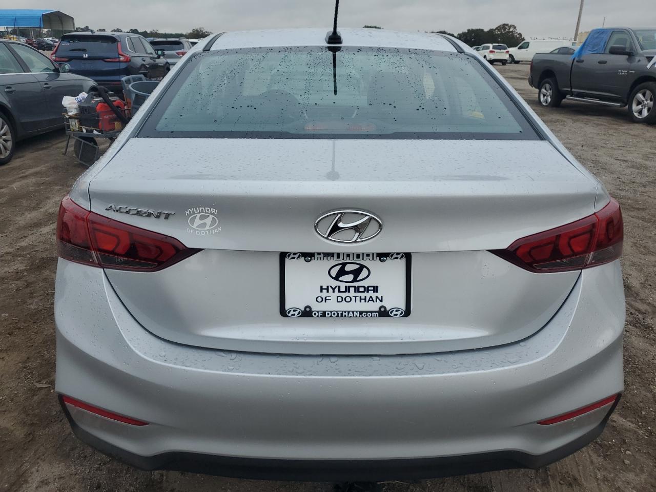 2021 Hyundai Accent VIN 3KPC24A60ME133890 Copart auction photo, side damage thumbnail 6