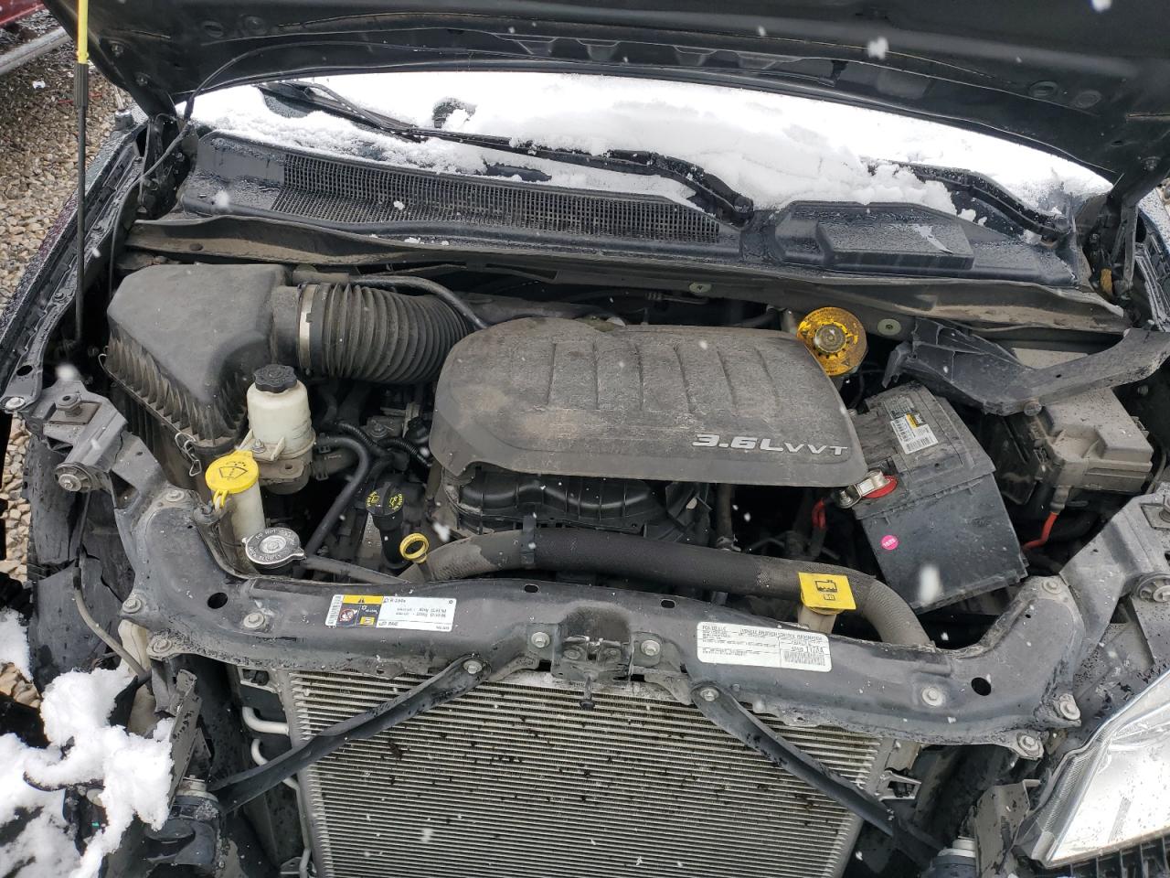 2015 Chrysler Town & Country VIN 2C4RC1BG0FR751421 Copart auction photo, front end damage thumbnail 12