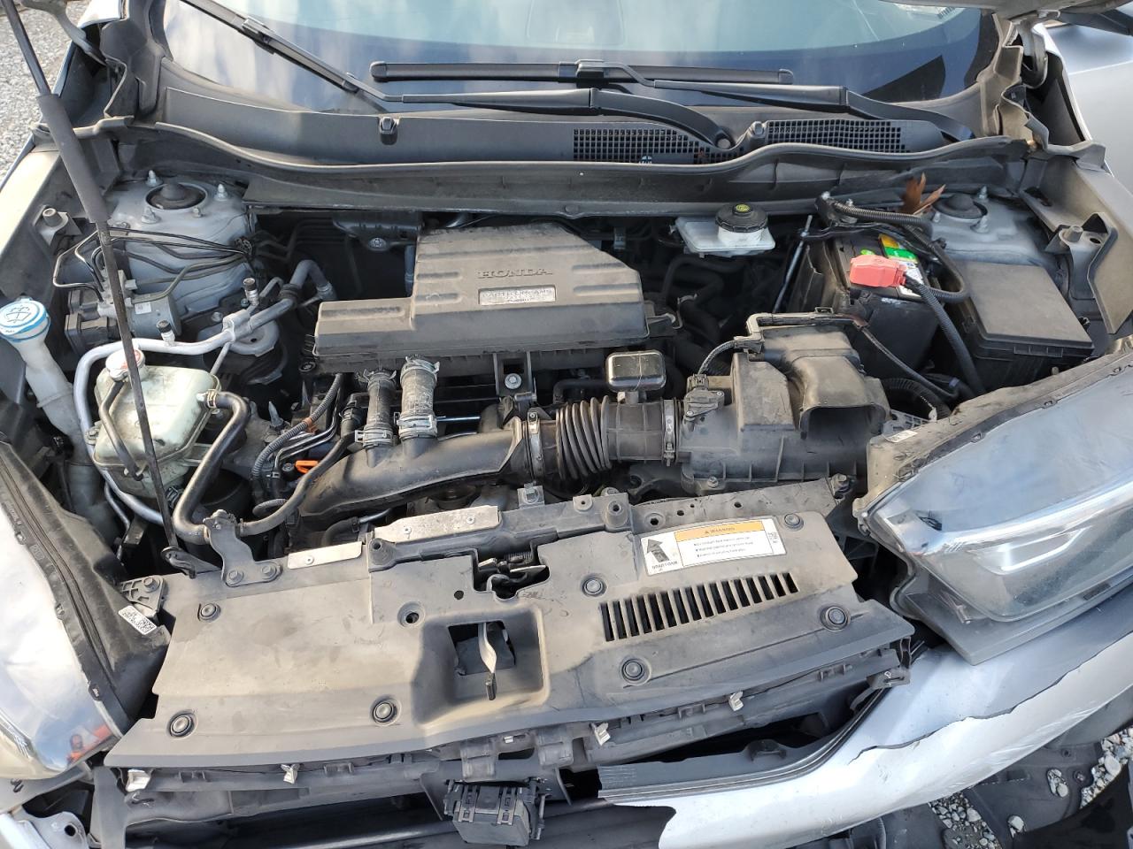 2017 Honda CR-V VIN 2HKRW2H84HH681807 Copart auction photo, front end / rear end damage thumbnail 12