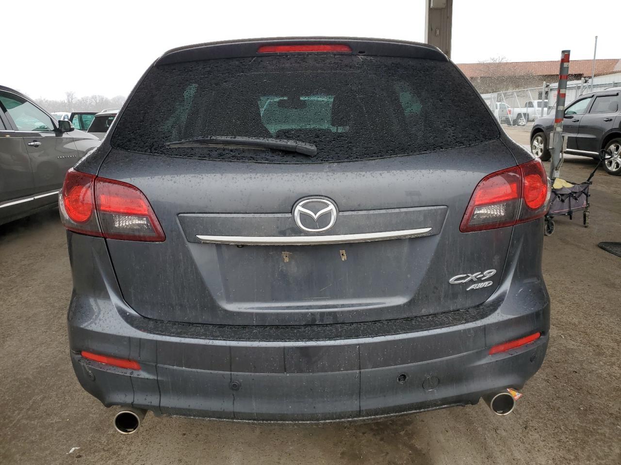 2013 Mazda CX-9 VIN JM3TB3DA9D0409283 Copart auction photo, front end damage thumbnail 6