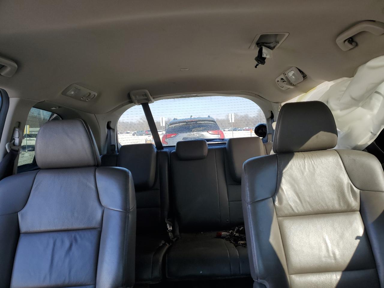 2013 Honda Odyssey VIN 5FNRL5H63DB044960 Copart auction photo, all over damage thumbnail 10