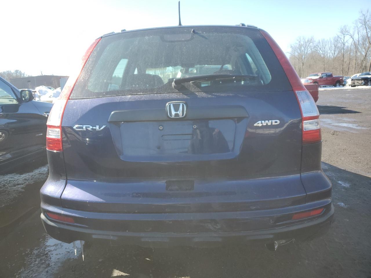 2010 Honda CR-V VIN 5J6RE4H39AL091598 Copart auction photo, rear end damage thumbnail 6