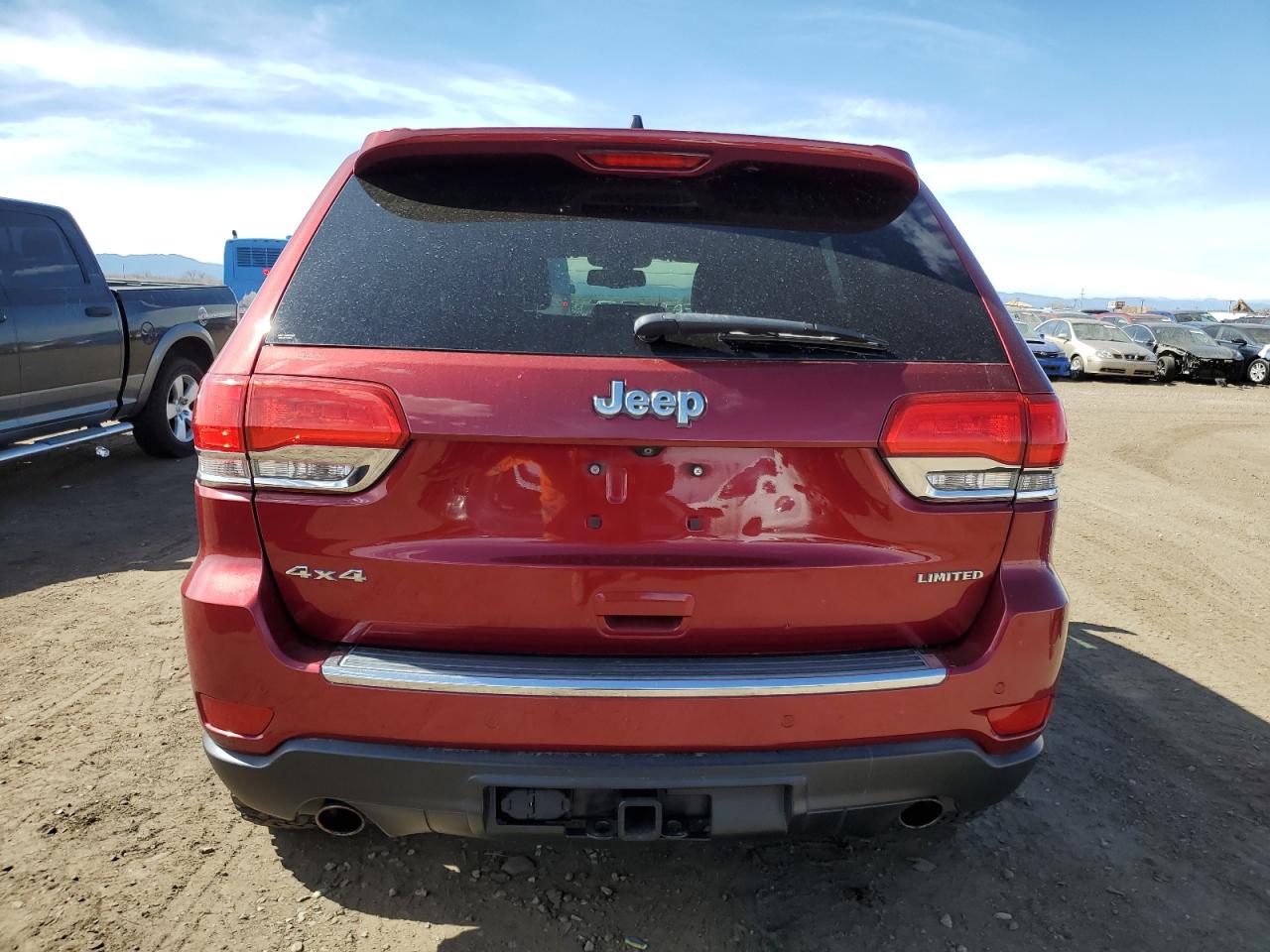 2014 Jeep Grand Cherokee VIN 1C4RJFBT5EC128531 Copart auction photo, normal wear / minor dent/scratches damage thumbnail 6
