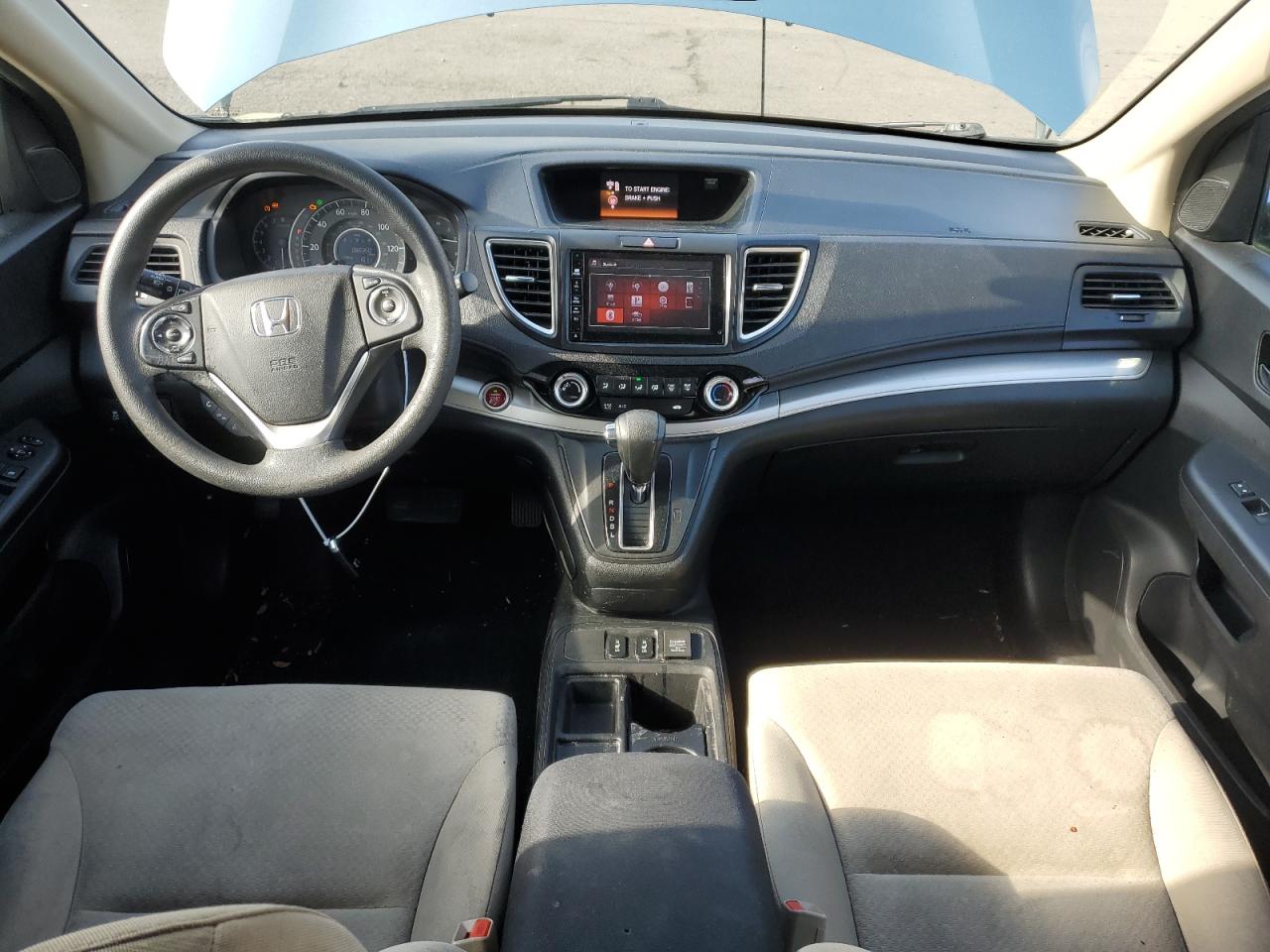 2016 Honda CR-V VIN 2HKRM4H59GH656276 Copart auction photo, rear end / front end damage thumbnail 8