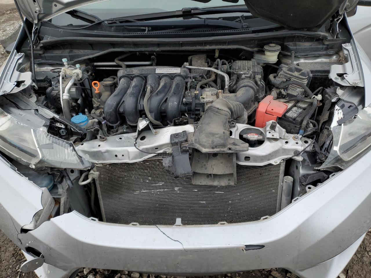 2016 Honda Fit VIN JHMGK5H52GX025214 Copart auction photo, front end damage thumbnail 11
