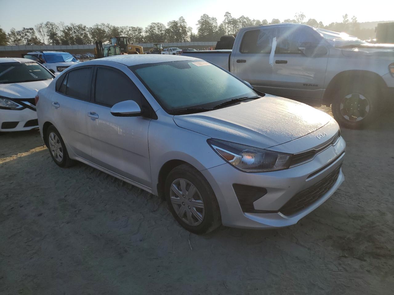 2023 KIA Rio VIN 3KPA24ADXPE562111 Copart auction photo, water/flood / top/roof damage thumbnail 4