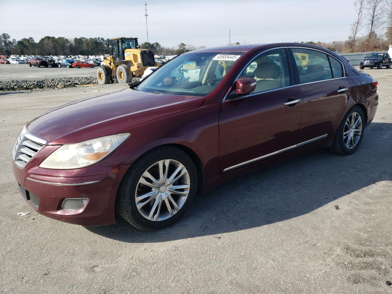 2011 Hyundai Genesis VIN KMHGC4DF2BU120661 - Copart auction photo