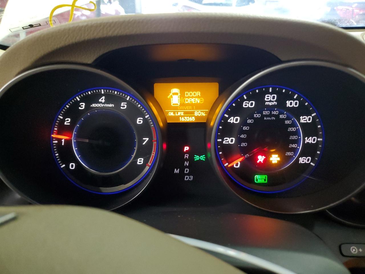 2008 Acura MDX VIN 2HNYD282X8H536223 Copart auction photo, front end damage thumbnail 9