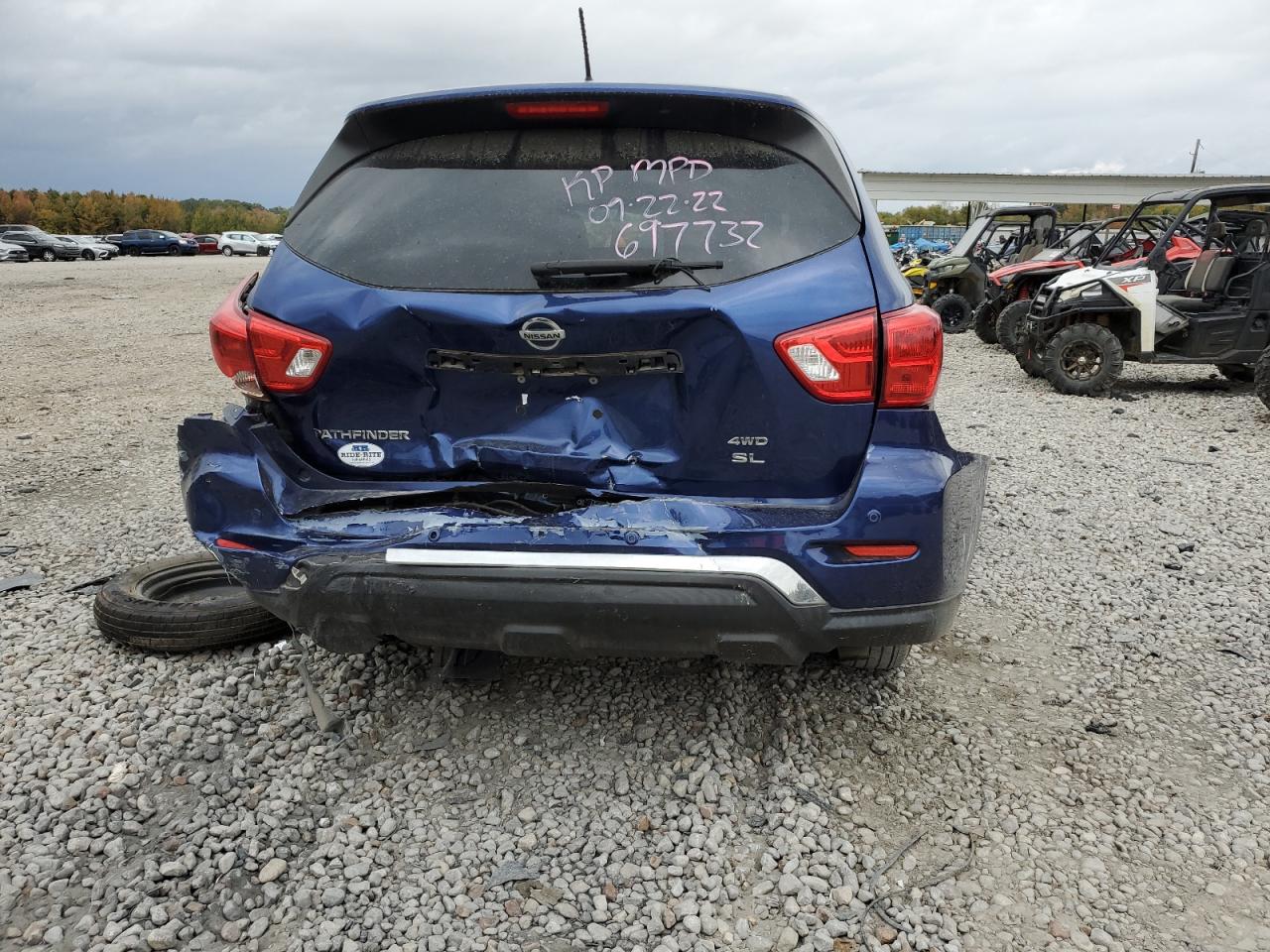 2017 Nissan Pathfinder VIN 5N1DR2MM9HC691132 Copart auction photo, all over / mechanical damage thumbnail 9