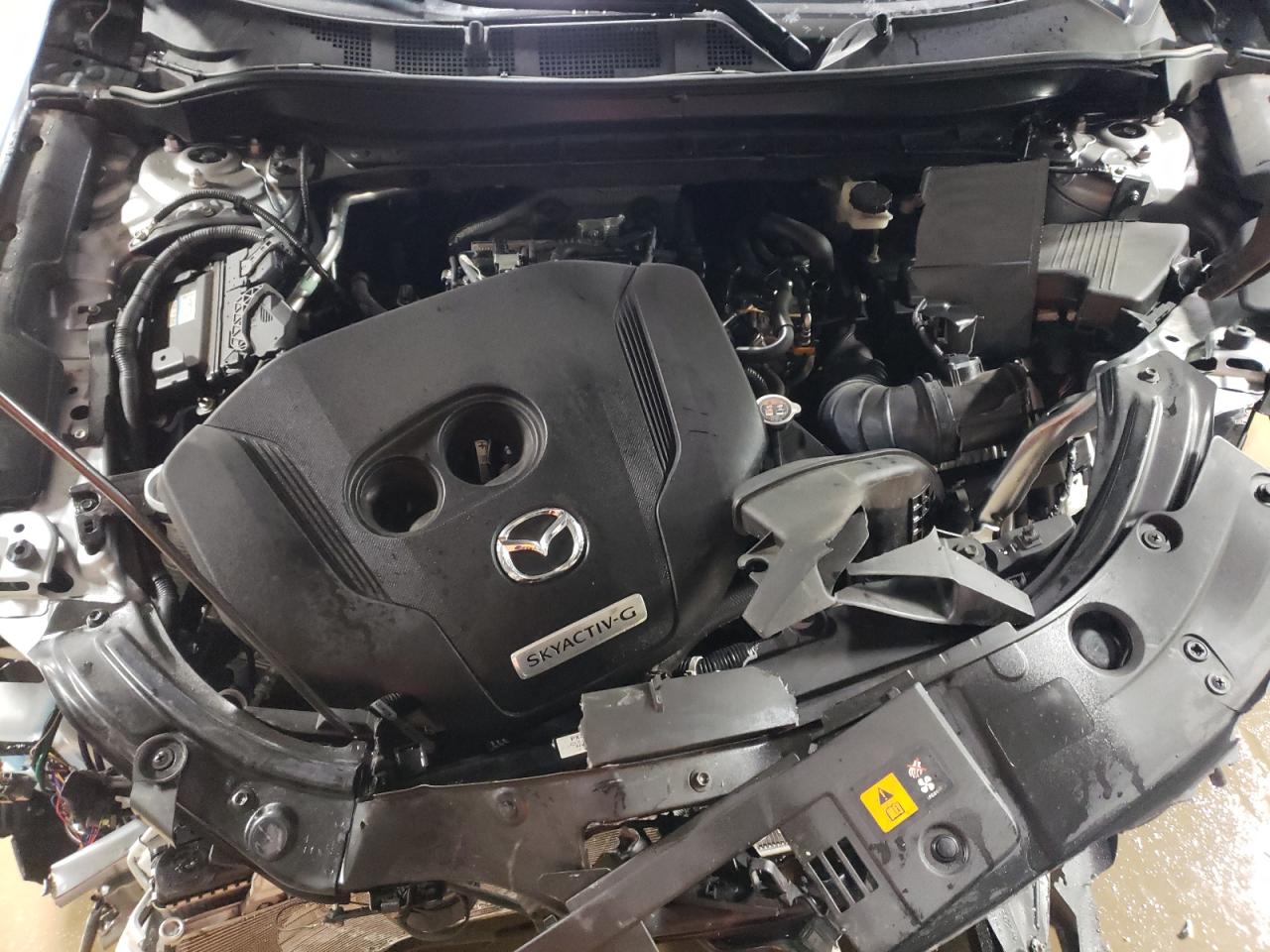 2021 Mazda CX-5 VIN JM3KFBAY2M0330405 Copart auction photo, front end / rear end damage thumbnail 11