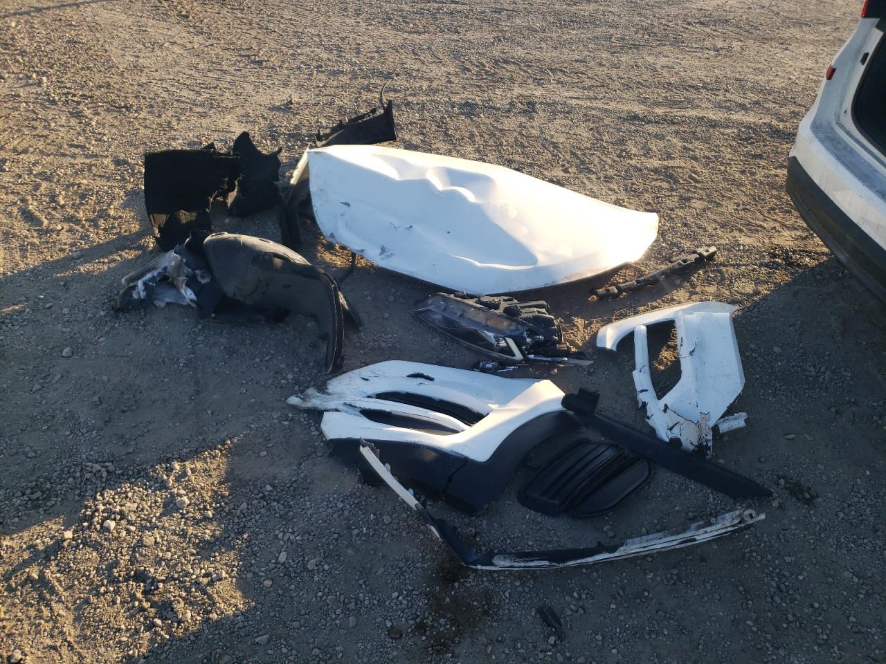 2021 Hyundai Tucson VIN KM8J23A44MU332387 Copart auction photo, front end / mechanical damage thumbnail 14
