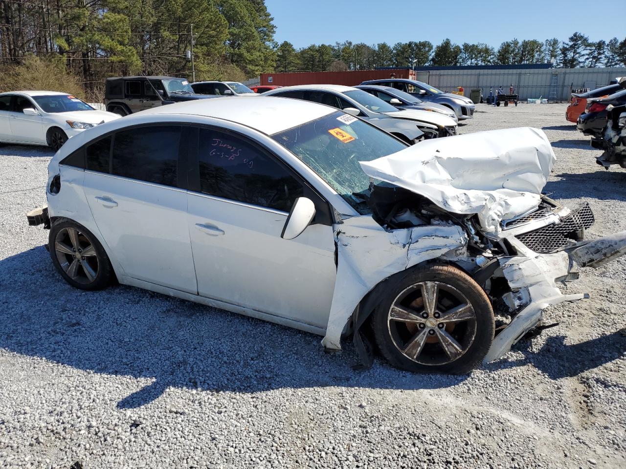2012 Chevrolet Cruze VIN 1G1PG5SC2C7121924 Copart auction photo, front end / rear end damage thumbnail 4