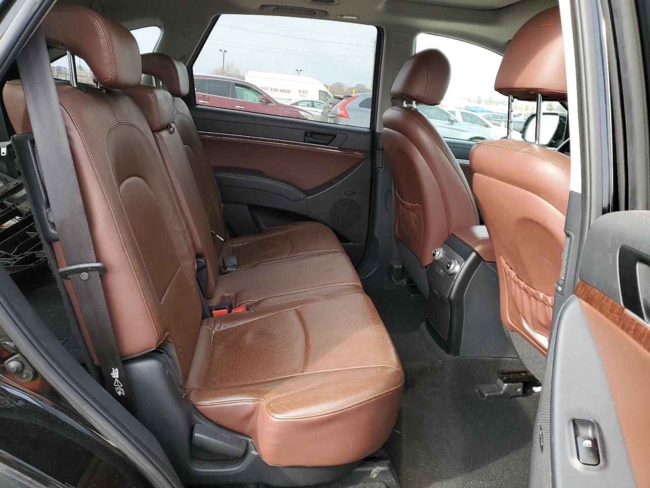 2011 Hyundai Veracruz VIN KM8NU4CCXBU173281 Copart auction photo, front end / minor dent/scratches damage thumbnail 11